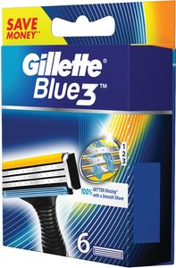 Vložki Gillette, Blue3, 6/1